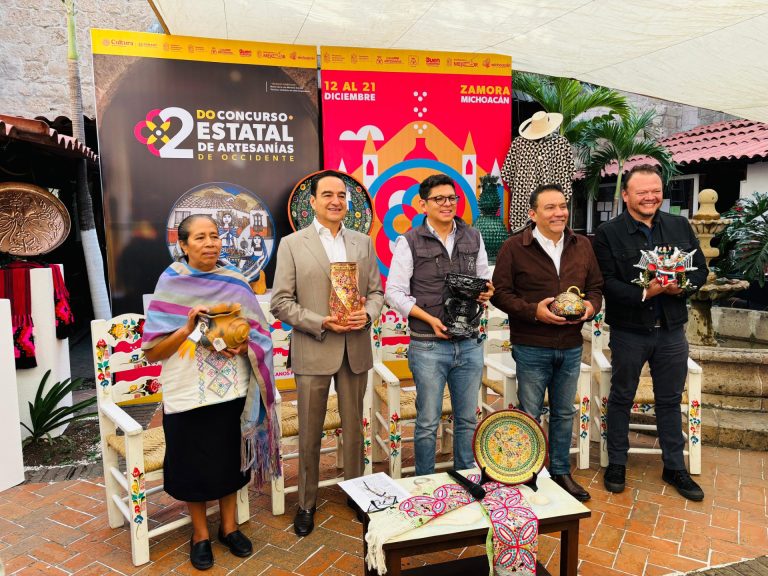 Anuncian II Concurso Estatal de Artesanías y III Tianguis Artesanal de Occidente en Zamora