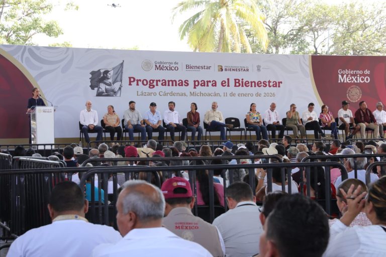 Educación, salud e infraestructura, los primeros resultados del Plan Michoacán: Bedolla