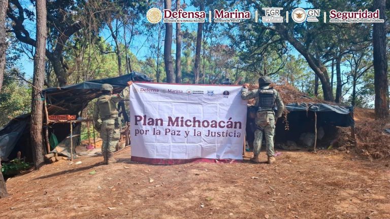 Resaltan resultados del Plan Michoacán con 346 personas detenidas