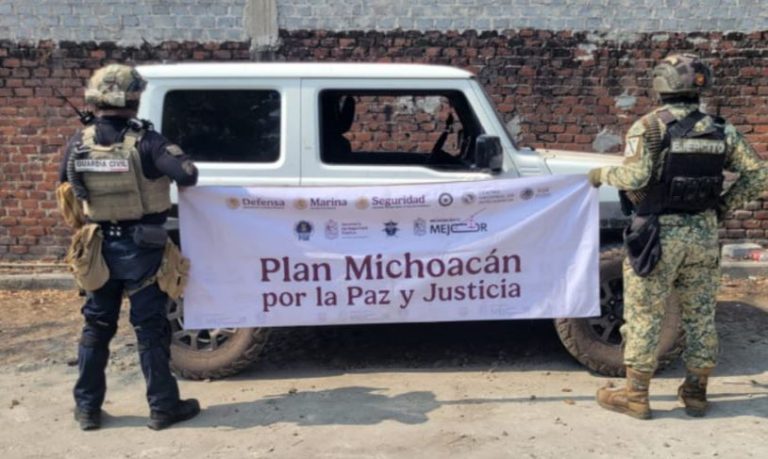 SSP asegura a 5 personas, armas, droga y vehículos en Buenavista