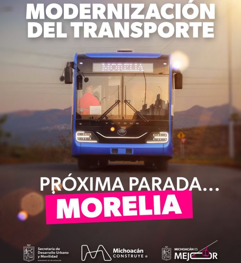 Se renovará el transporte de Morelia
