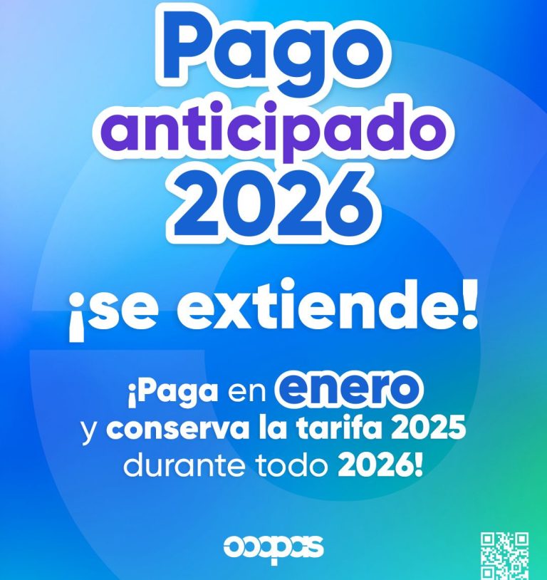 Últimos días para pagar el agua 2026 con tarifa 2025: Ooapas invita a aprovechar el pago anticipado