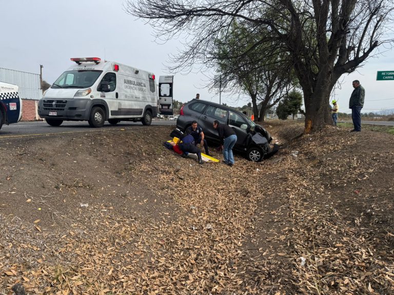 2 accidentes vehiculares se registran en el municipio de Morelia; hay 3 heridos