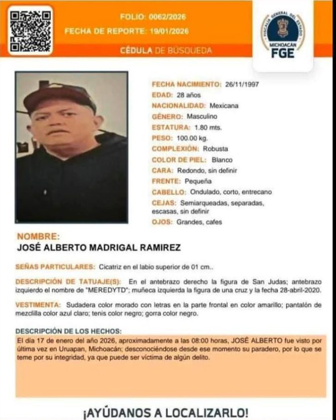 Hallan asesinados en Guanajuato a 3 de 4 uruapenses reportados como desaparecidos