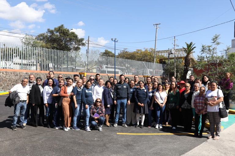Ayuntamiento de Morelia y comunidad escolar, intervienen mejoras en la Escuela Secundaria Técnica 108