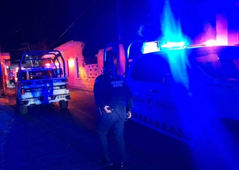 Balean a dos personas en distintos de Uruapan