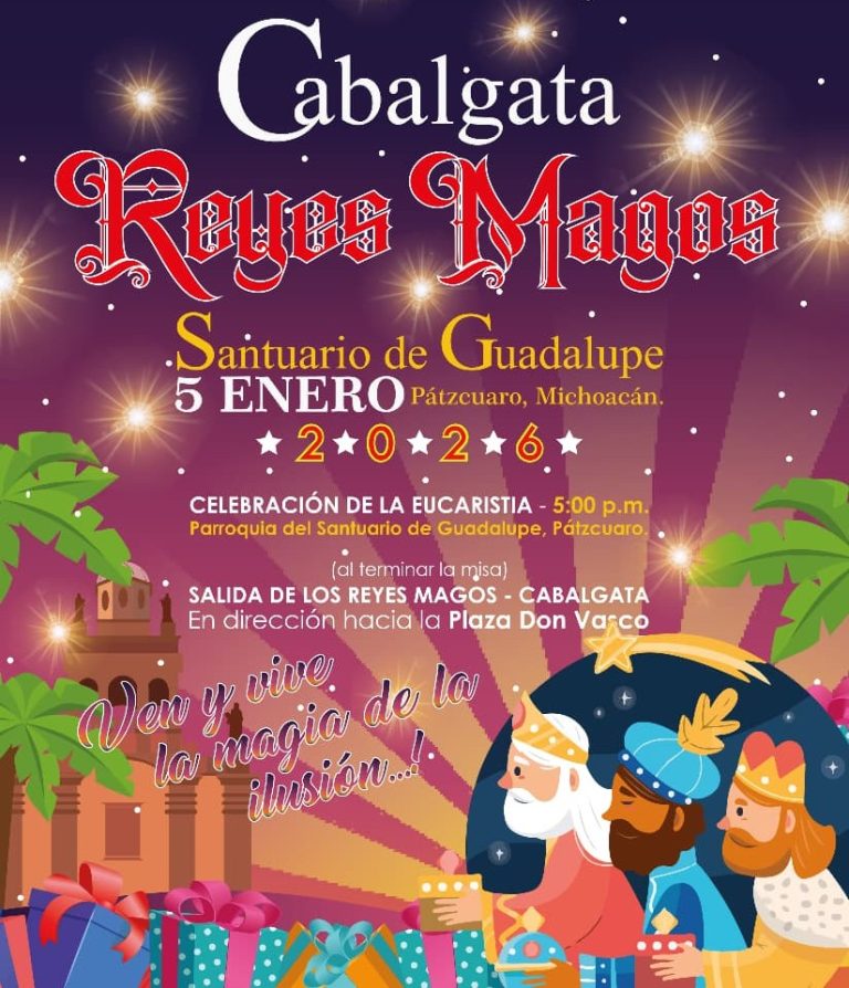 Invitan a vivir la magia de los Reyes Magos en Pátzcuaro