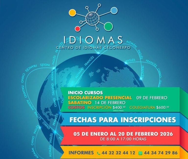 Abre Ceconexpo inscripciones para aprender idiomas