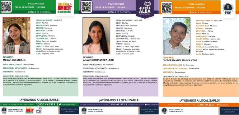 Encuentran sin vida a pareja de intérpretes en Lengua de Señas Mexicana y su hija