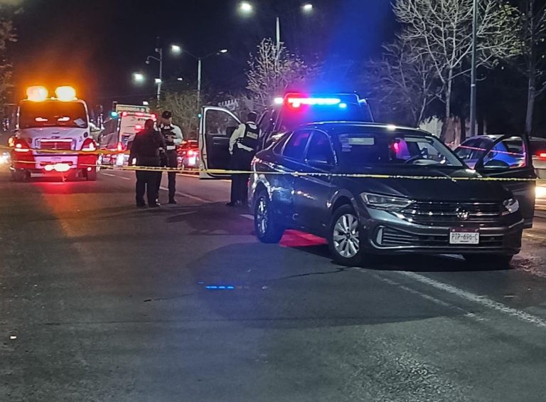 Balean a automovilista al Poniente de Morelia, en las inmediaciones de El Relicario