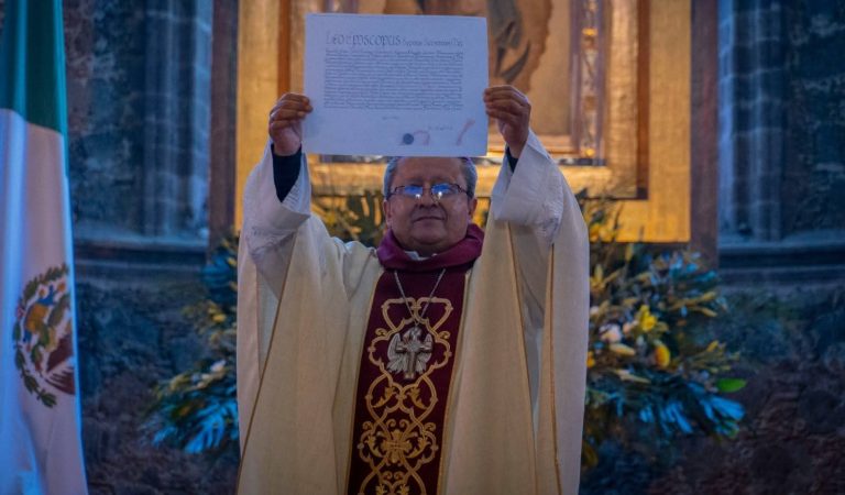 Zamora tiene nuevo obispo en la persona de Monseñor Joel Ocampo Gorostieta, tras designación del Papa León XIV