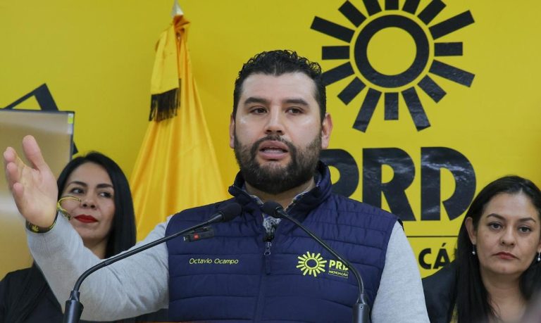 Señala PRD Michoacán oportunismo de Alejandro Bautista por uso político del caso Carlos Manzo