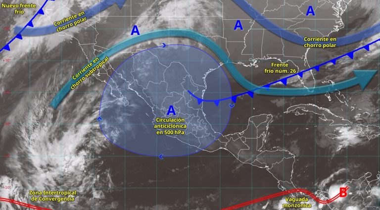 Ingreso de humedad del océano Pacífico mantendrá probabilidad de chubascos en zonas de Michoacán