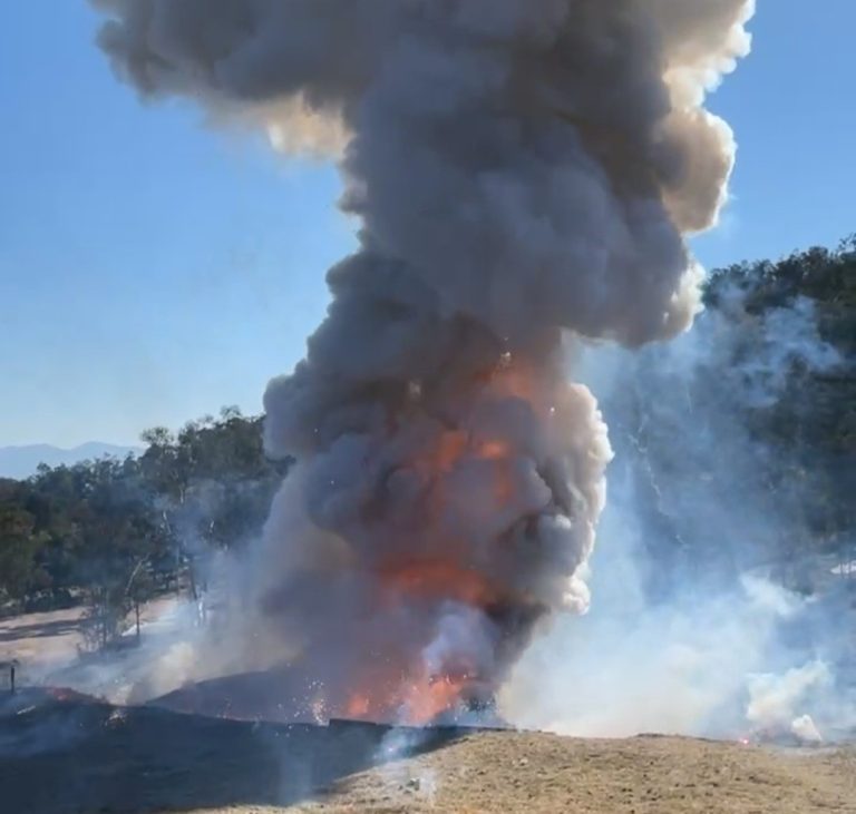 Decomisan y destruyen 950 kilos de pirotecnia