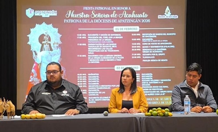 Celebrarán fiesta patronal de nuestra Señora de Acahuato el 1 y 2 de febrero, como cada año