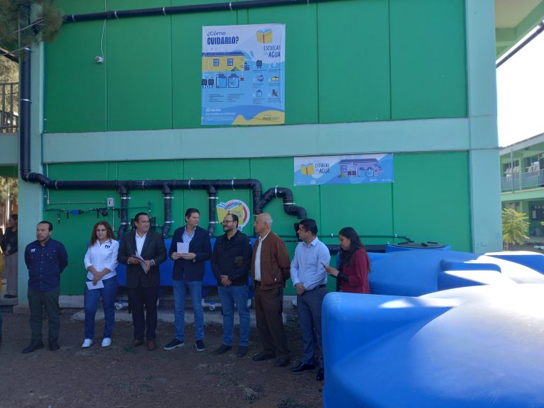 Programa «Escuela con agua» ha beneficiando cerca de 20 instituciones en los últimos dos años en Morelia