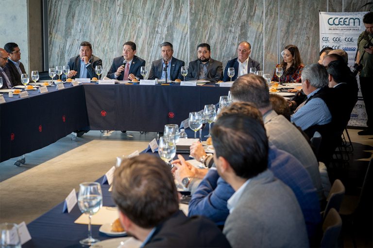 Hugo Gama dialoga con sector empresarial sobre certeza jurídica y modernización del Poder Judicial