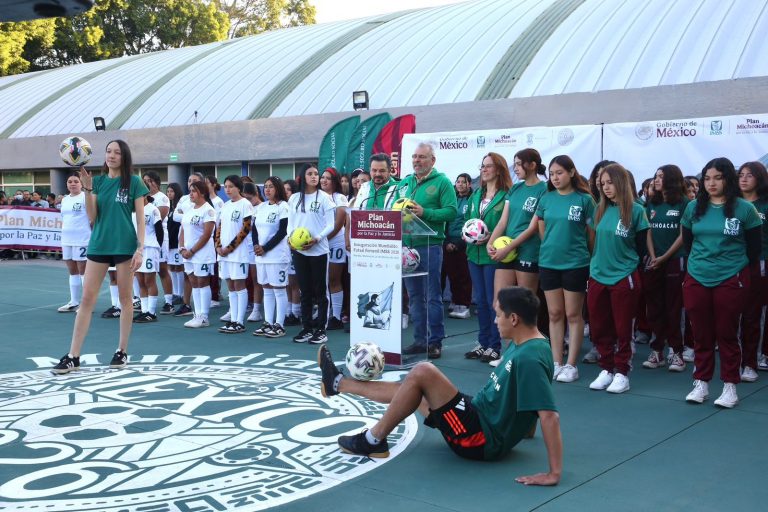 Dan arranque a Mundialito Futsal Femenil para cazar talentos en Michoacán