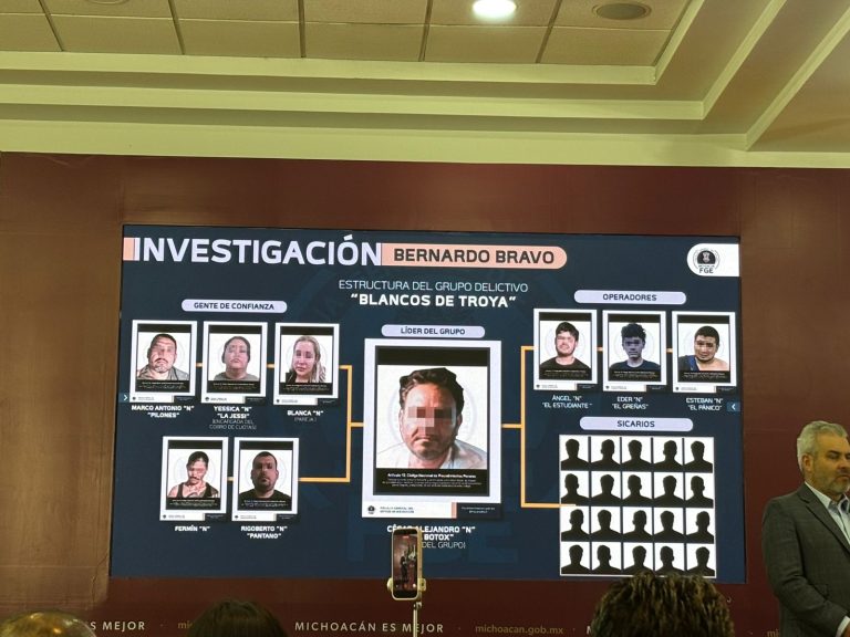 Con 23 cateos y múltiples detenciones, Fiscalía desmantela a “Los blancos de Troya”