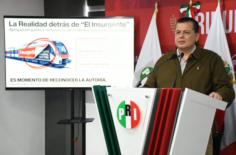 Tren Interurbano, proyecto priista saboteado 10 años por Morena: PRI