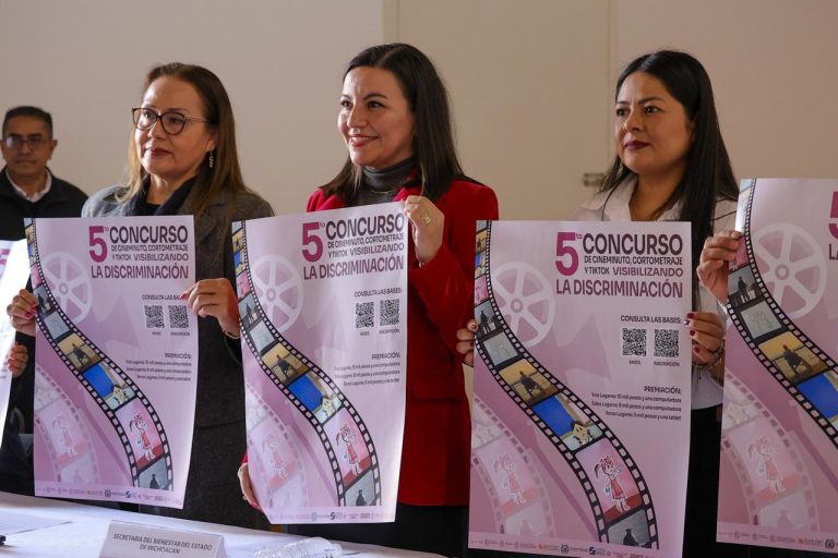 Convocan en Michoacán al 5° Concurso de Cineminuto, Cortometraje y TikTok para visibilizar la discriminación
