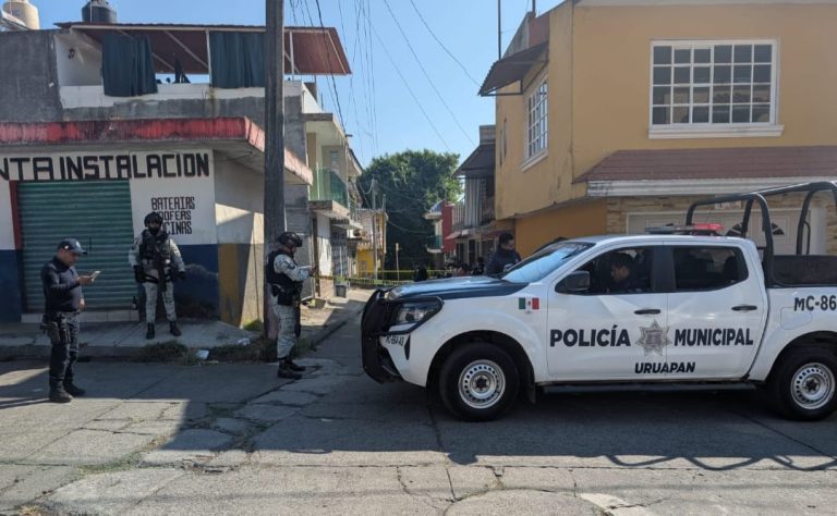 Hombre muere en hospital, tras ser baleado en la colonia Popular Campestre, de Uruapan