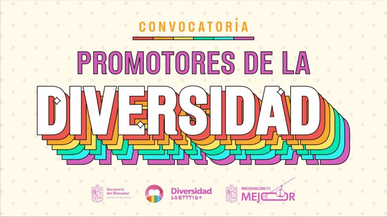 Convocan a personas LGBTTTIQ+ para integrarse como Promotores de la Diversidad 2026