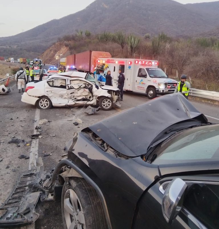 Fatídico choque en la autopista Siglo XXI, deja 1 muerto y dos lesionados