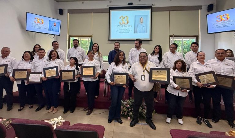 Celebra CEDH su 33 aniversario