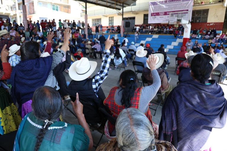 Acompaña IEM renovación del Concejo de Gobierno Comunal de Comachuén