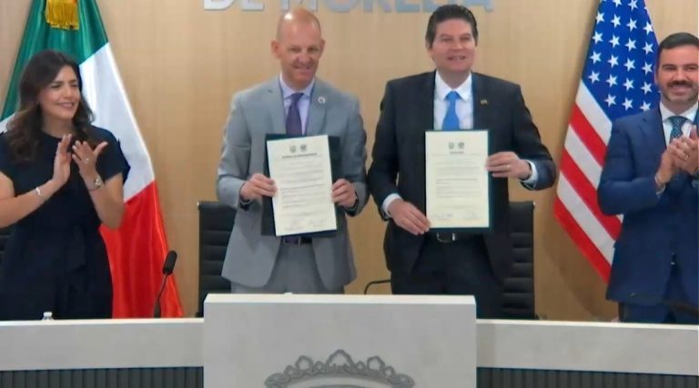 Se hermanan Morelia y Sacramento, California; mexicanos son buenos, defiende alcalde