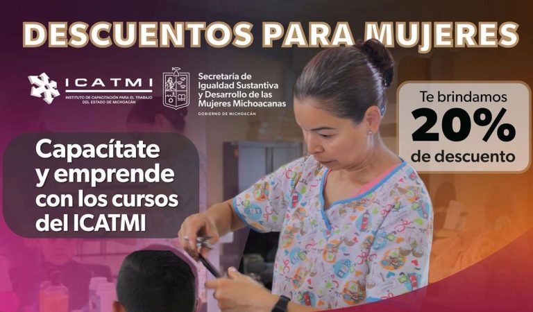 Ofrece Icatmi descuentos y gratuidad en sus cursos