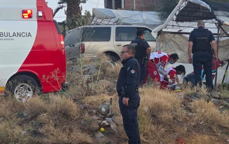 Desconocido balea y hiere a campesino en la tenencia de La Planta, Jacona