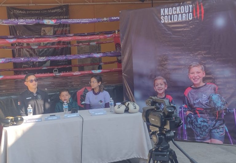 Anuncian el Knockout Solidario 3 a beneficio de niños con discapacidad
