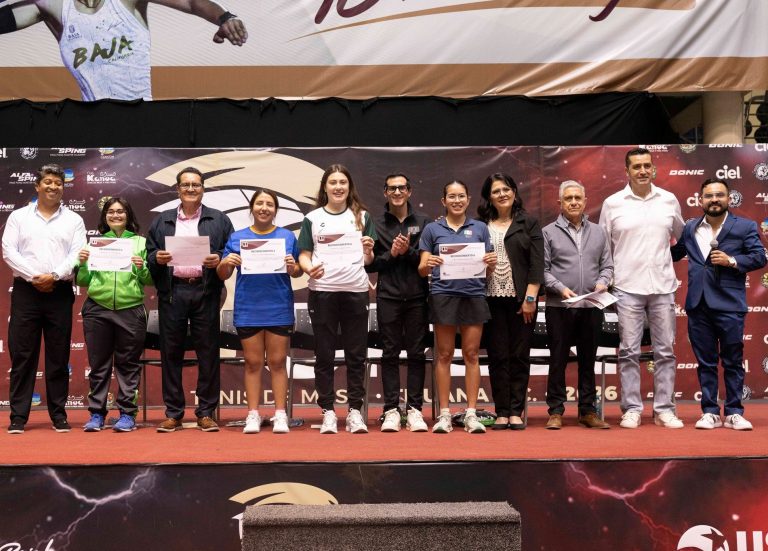 Se inaugura el Abierto Mexicano de Para Tenis de mesa