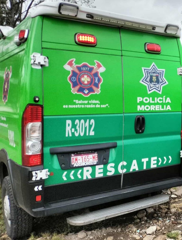 Hombre es atacado con arma de fuego al poniente de Morelia