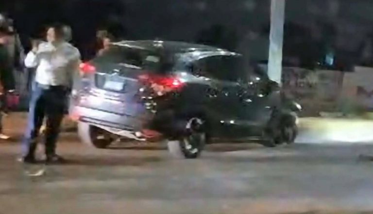 Se registra choque entre dos vehículos en el Libramiento Norte de Morelia