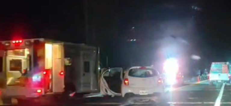 Ocurre accidente vehicular en la Pátzcuaro-Cuitzeo 