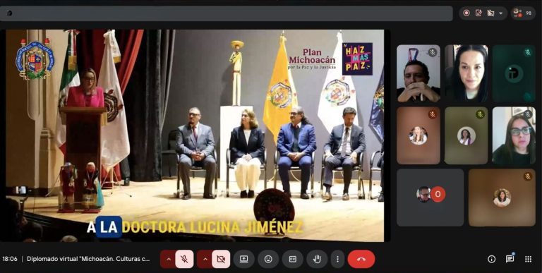 UMSNH y Secretaría de Cultura del Gobierno de México arrancan Diplomado “Michoacán. Culturas comunitarias y cultura de paz”