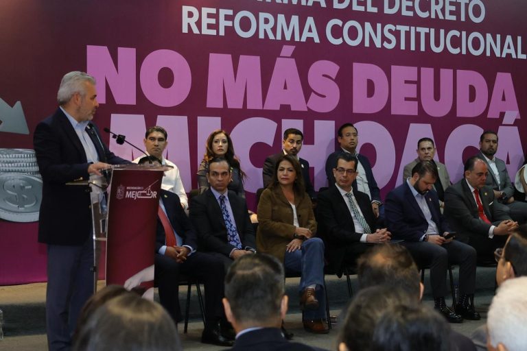 En Michoacán no hacía falta recursos, sobraba corrupción: Bedolla