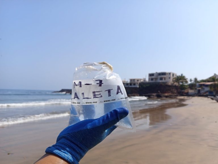 SSM inicia muestreo sanitario en playas michoacanas para unas vacaciones seguras
