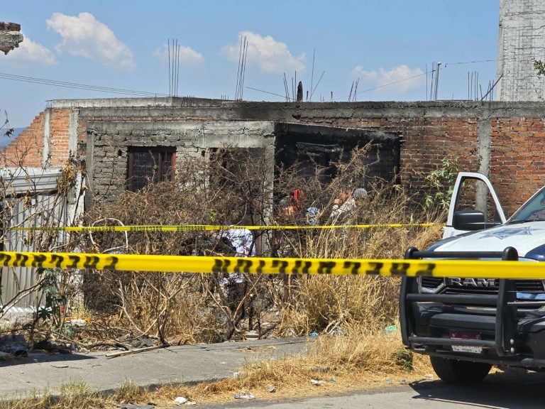 Hallan a hombre calcinado en un cuarto en obra negra en la colonia Ampliación La Soledad, Morelia