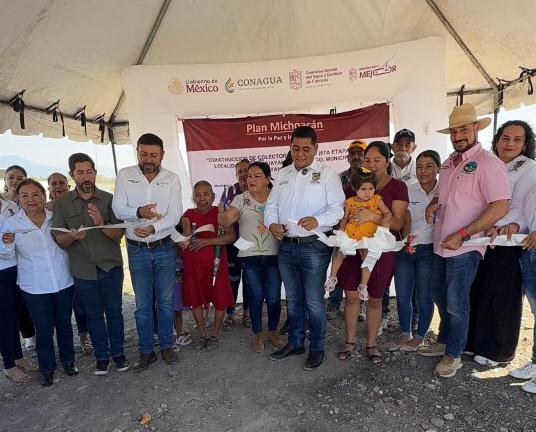 Conagua Michoacán mejora conducción de aguas residuales en Coahuayana