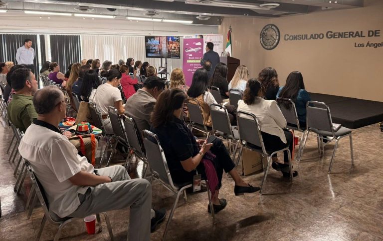 Presentan oferta turística de Michoacán en Los Ángeles