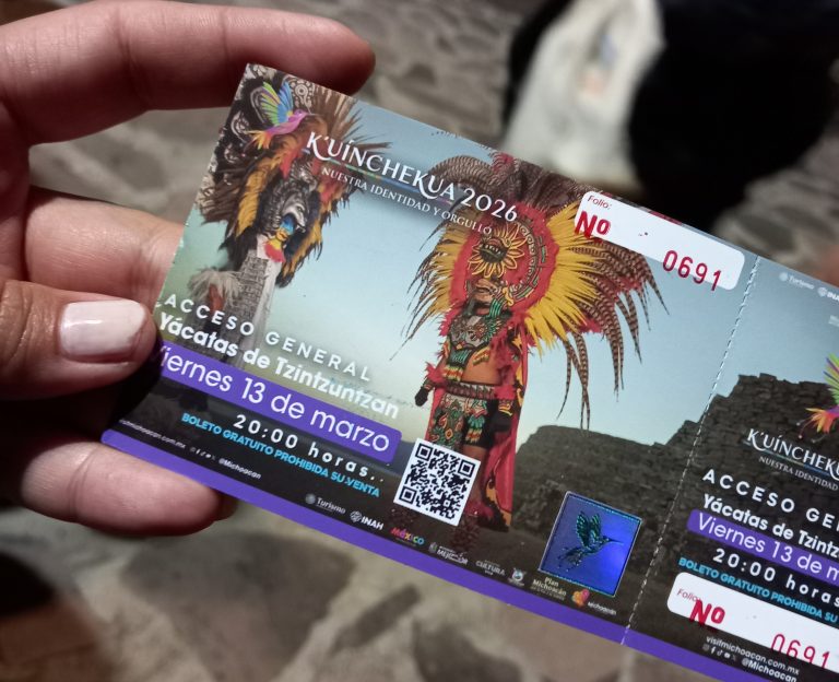 En la primera vez que hubo venta de entradas para la K’uínchekua, se recaudaron 692 mil pesos