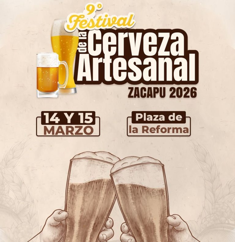 Todo listo para el Festival de la Cerveza Artesanal en Zacapu