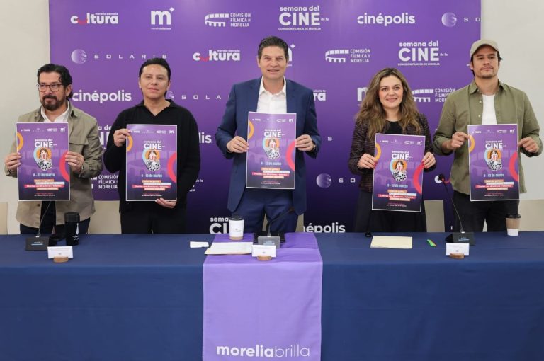 Semana del Cine en Morelia posiciona a la ciudad en el escenario internacional: Alfonso Martínez