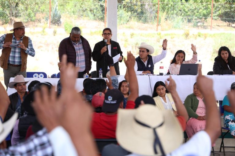Acompaña IEM renovación de Concejo de autogobierno comunal indígena de Donaciano Ojeda