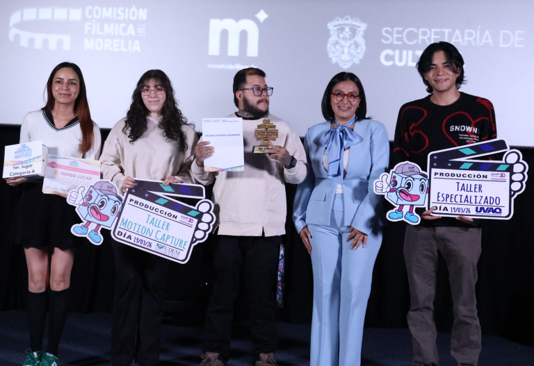 Juventudes alzan la voz por la democracia a través del cine en Michoacán