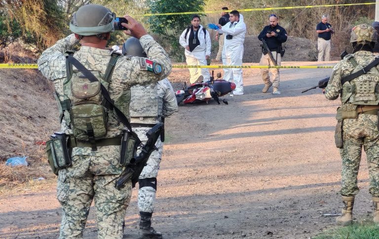 Motociclista es asesinado a balazos, en Morelia; portaba arma y droga